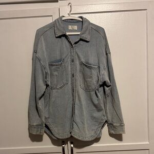 Z Supply all day knit denim jacket
